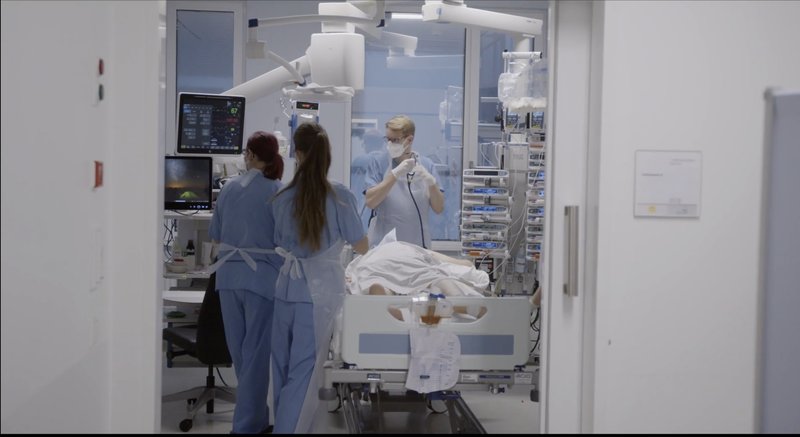 Pressebild aus Sterben für Anfänger - Krankenhaus